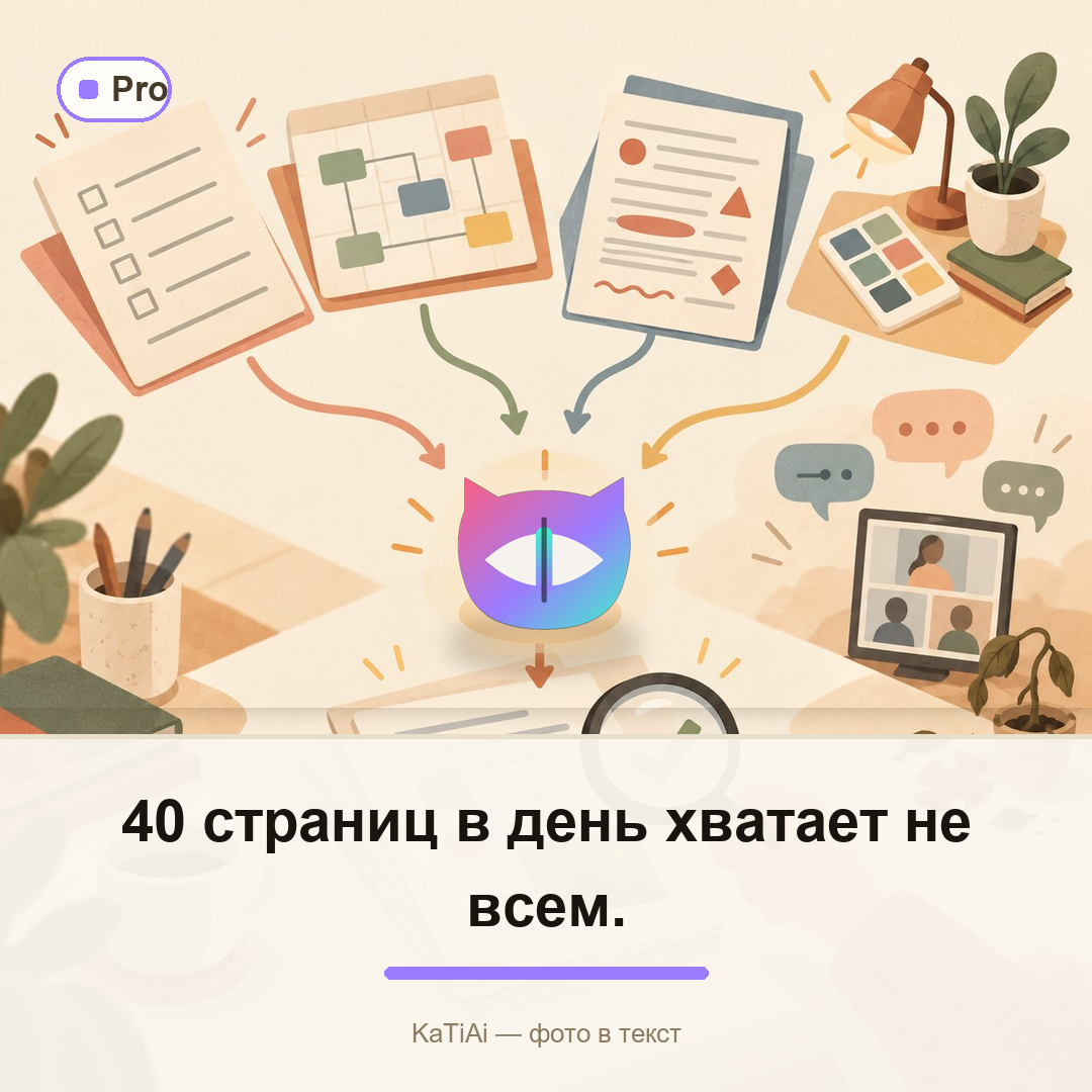 40 страниц в день хватает не всем.
