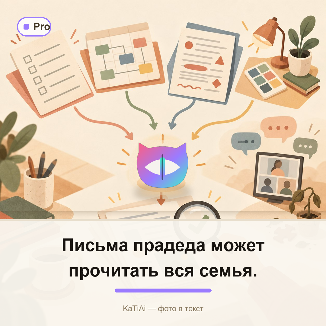 Почерк прадеда — тот, что не читаешь уже 20 лет